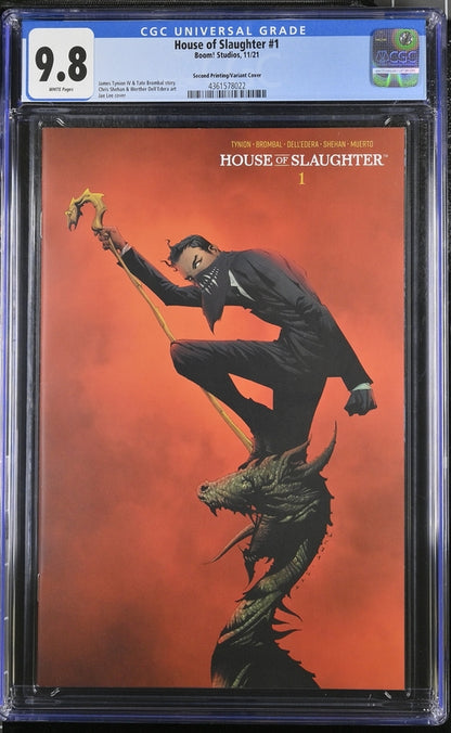 House of Slaughter #1 Second Printing/Variant Cover 9.8