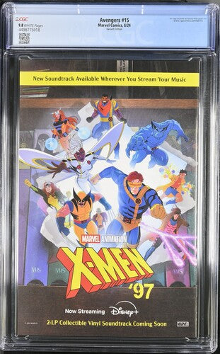 Avengers #15 Young Variant Edition CGC 9.8