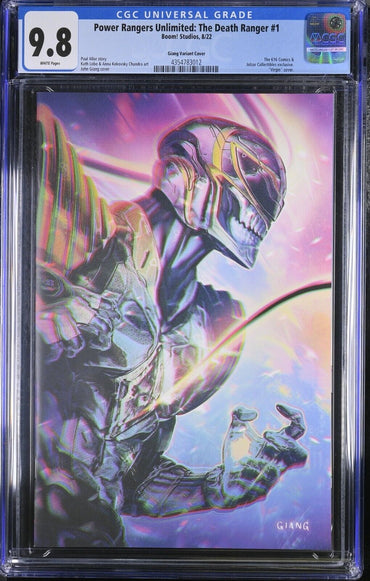 Power Rangers Unlimited: Death Ranger 1 | CGC 9.8 | Giang | Virgin Variant(2022)