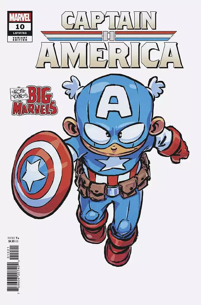 Captain America #10 Skottie Young Variant