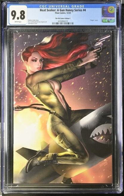 Heat Seeker: A Gun Honey Series #4 The 616 Comics Edition C CGC 9.8 (2023)