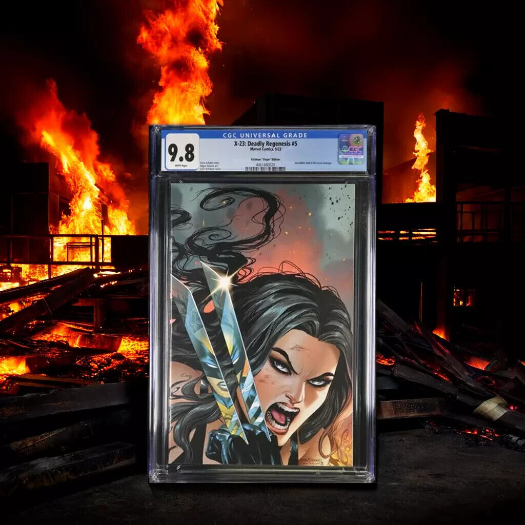 X-23: Deadly Regenesis #5 Kirkham ""Virgin"" Edition CGC 9.8 (2023)