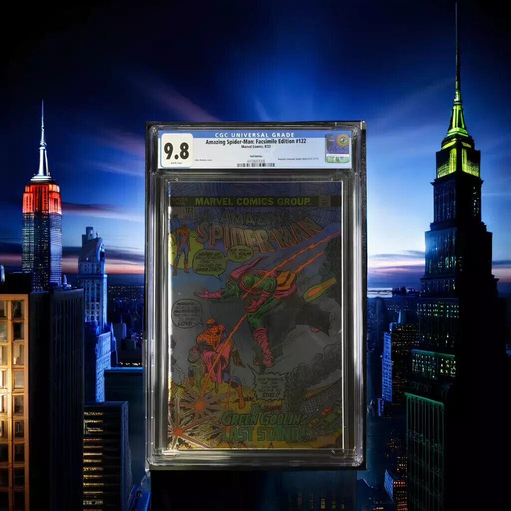 Amazing Spider-Man: Facsimile Edition #122 Foil Edition CGC 9.8 (2023)