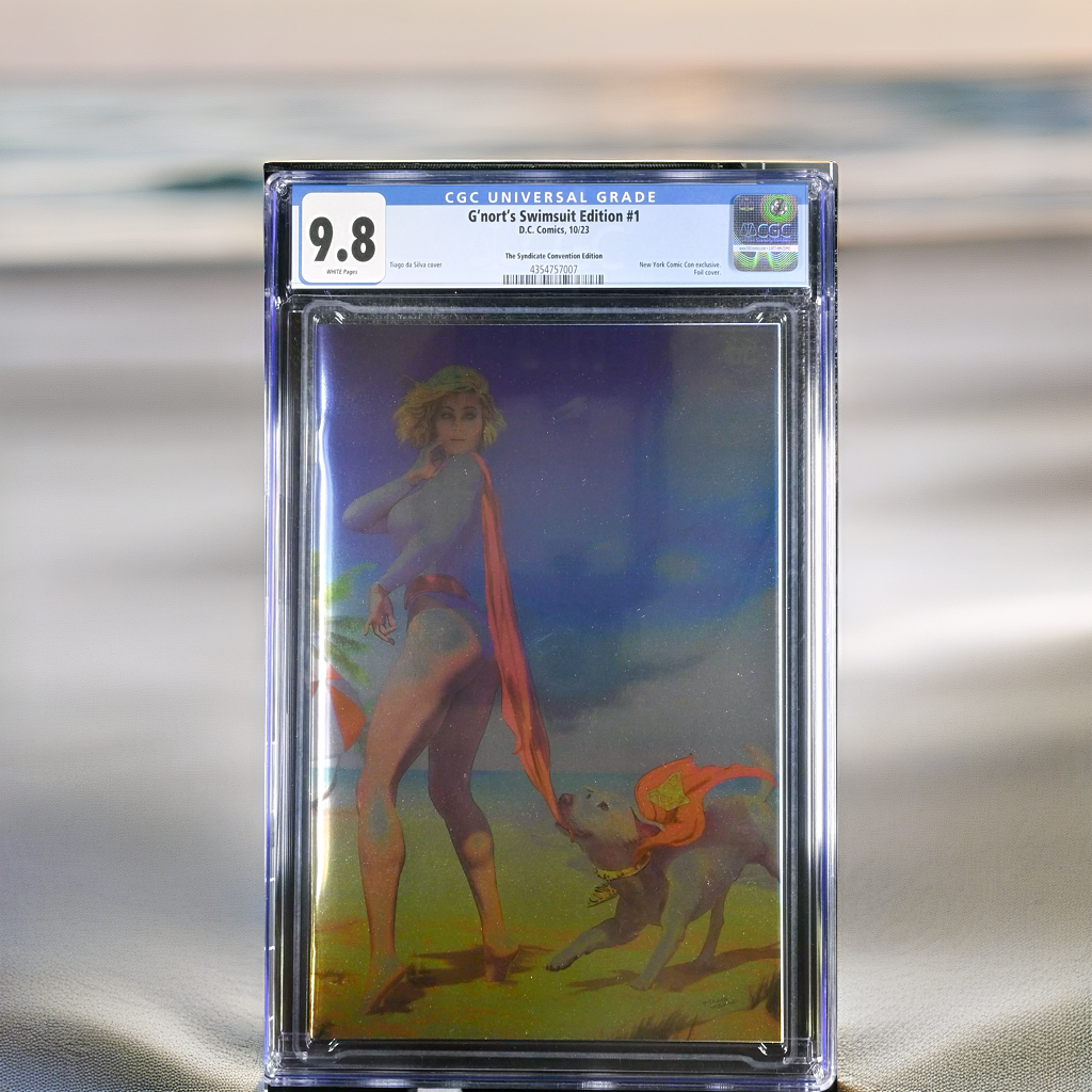 G'nort's Swimsuit Edition #1  NYCC Exclusive Foil Tiago da Silva CGC 9.8 (2023)