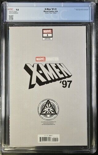 X-Men '97 #1 Kirkham ""Virgin"" Edition CGC 9.8 (2024)