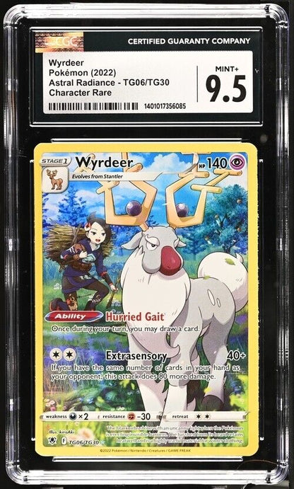 Pokemon Wyrdeer TG06/TG30 Astral Radiance English Character Rare Mint+ 9.5 2022