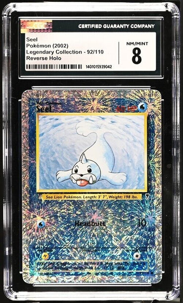 Pokemon Seel 92/110 Legendary Collection English Reverse Holo 8 (2002)