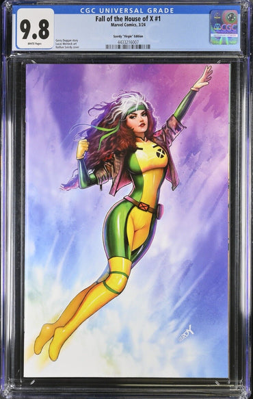 Fall of the House of X #1 Szerdy ""Virgin"" Edition CGC 9.8 (2024)