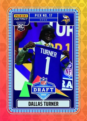 2024 Panini Instant Dallas Turner NFL Draft Night SP Rookie Card