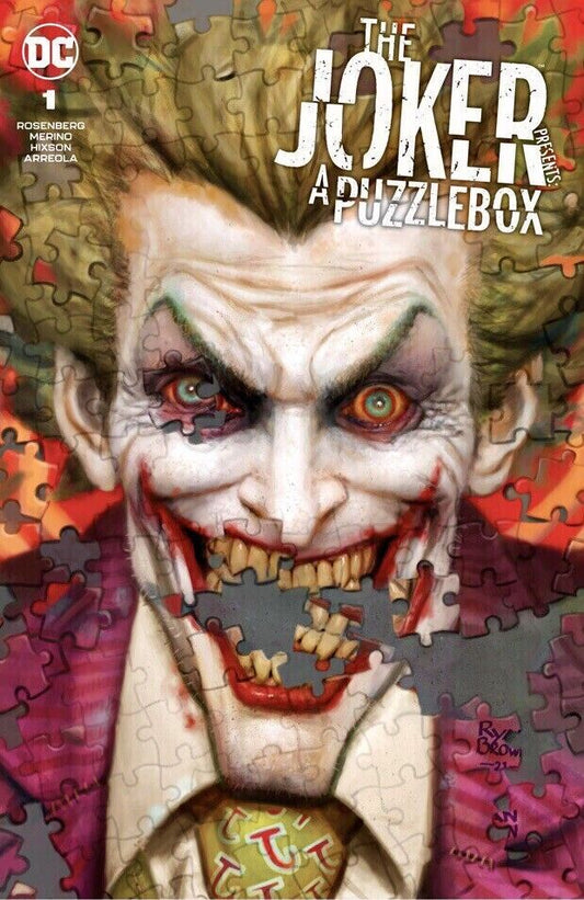 Joker: Presents a Puzzlebox - Issue #1 - Ryan Brown Trade Dress Variant NM+