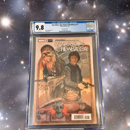 Star Wars Han Solo & Chewbacca #1 Phil Noto 1:25 Variant CGC 9.8  (2022)