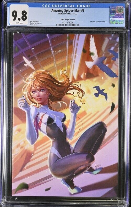 Amazing Spider-Man #9 R1C0 ""Virgin"" Edition CGC 9.8 (2022)