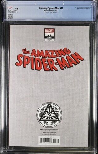 Amazing Spider-Man #27 Szerdy ""Virgin"" Edition CGC 9.8 (2023)