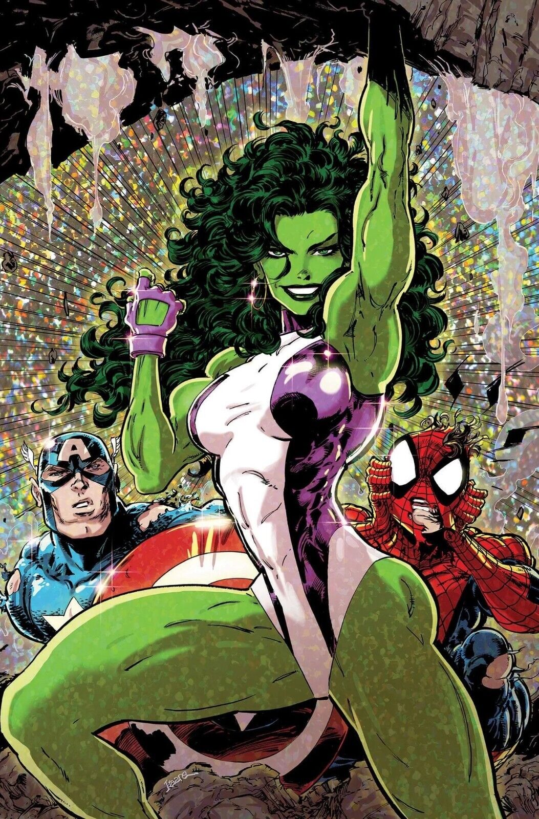 Sensational She-Hulk #1 Kaare Andrews Virgin Variant (2023)