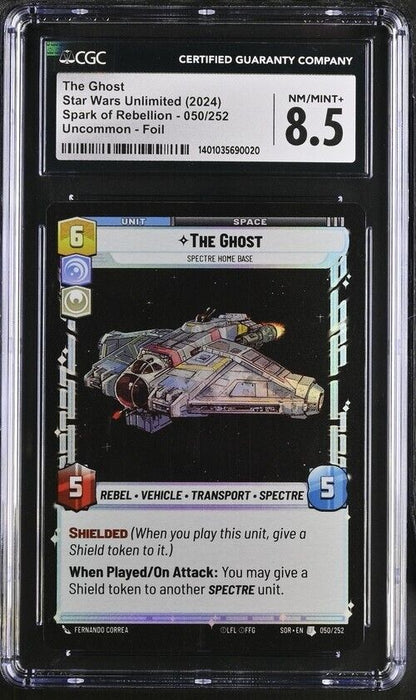 Star Wars The Ghost 050/252 Spark of Rebellion English 8.5 (2024)