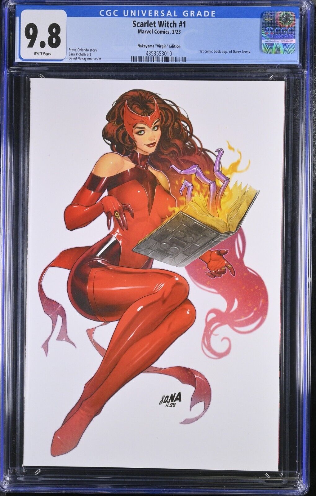 Scarlet Witch #1 - CGC 9.8 - Nakayama "Virgin" Edition