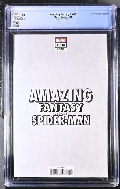 Amazing Fantasy 1000 Campbell 1:100 Virgin Variant CGC 9.8 (2022)