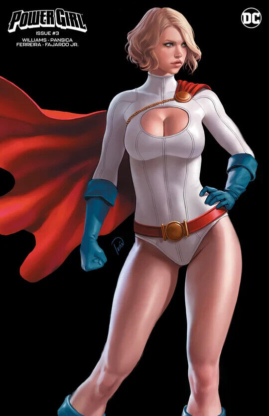 Power Girl #3 Ivan Talavera 616 Minimal Trade Dress Variant