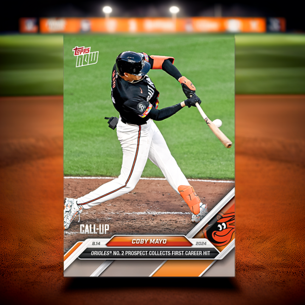 Coby Mayo - 2024 MLB TOPPS NOW® Card 554