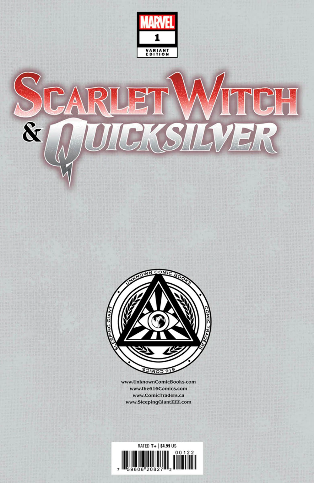 Scarlet Witch & Quicksilver 1 Momoko Exclusive Variant (2024)