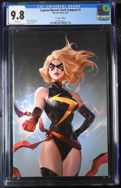 Captain Marvel: Dark Tempest #1 - CGC 9.8 - Li Virgin Edition