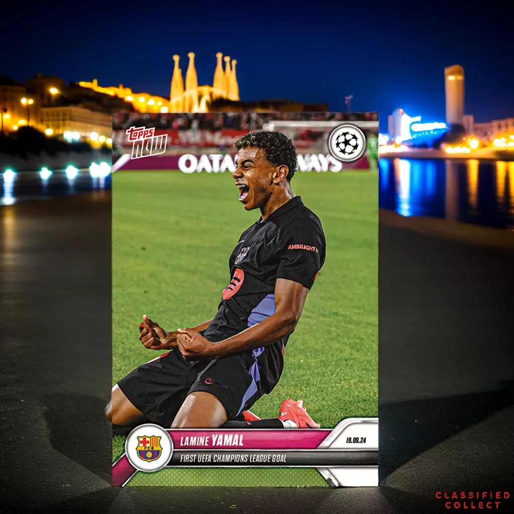 Lamine Yamal -First UEFA Champions League TOPPS NOW® Card 17