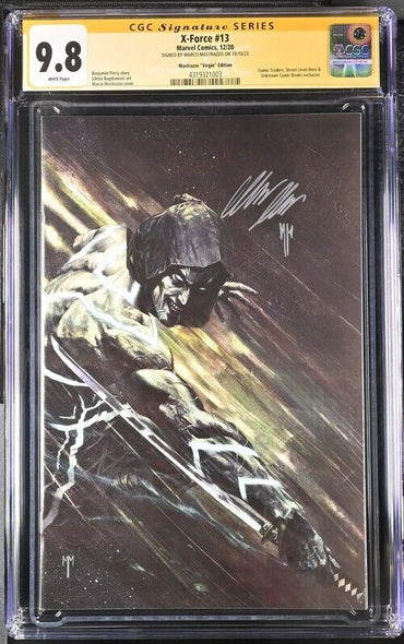 X-Force 13 Virgin Signed by Mastrazzo, Signature Series CGC 9.8