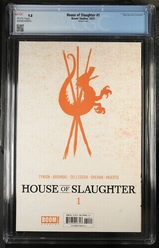 House of Slaughter #1 Variant Cover CGC 9.8 (2021)