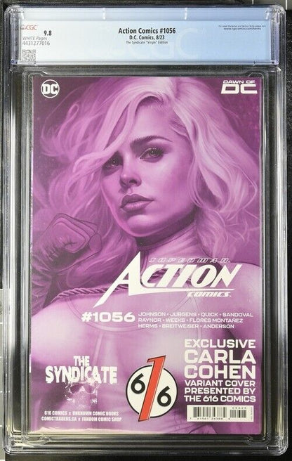 Action Comics #1056 The Syndicate "Virgin" Edition CGC 9.8 (2023)