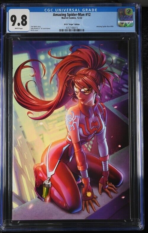 Amazing Spider-Man #12 R1C0 Virgin Variant CGC 9.8