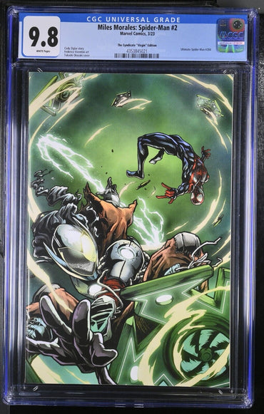 Miles Morales: Spider-Man #2 | CGC 9.8 | Virgin Variant | | Okazaki | (2023)