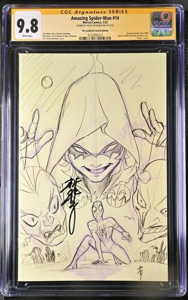 Amazing Spider-Man #14, Signed by Momoko, 9.8