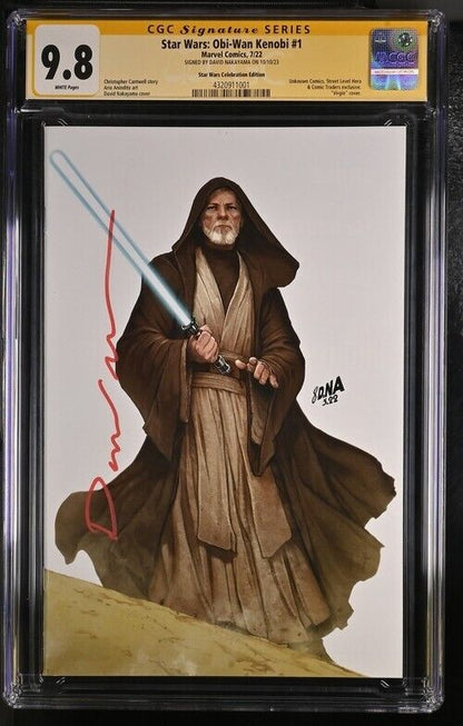 Star Wars: Obi Wan Kenobi #1 Signed by David Nakayama CGC 9.8