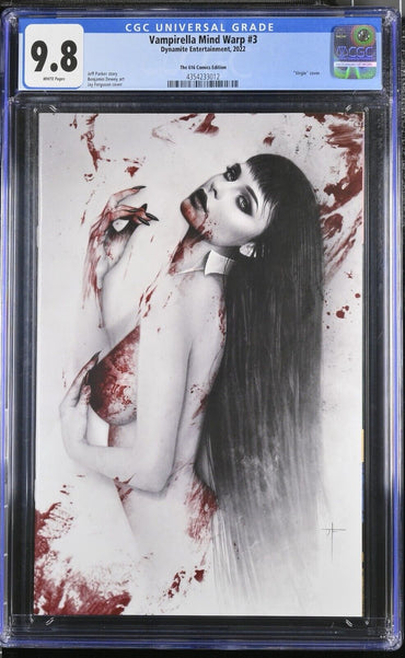 Vampirella Mind Warp #3 Virgin Variant Ferguson CGC 9.8 (2022)