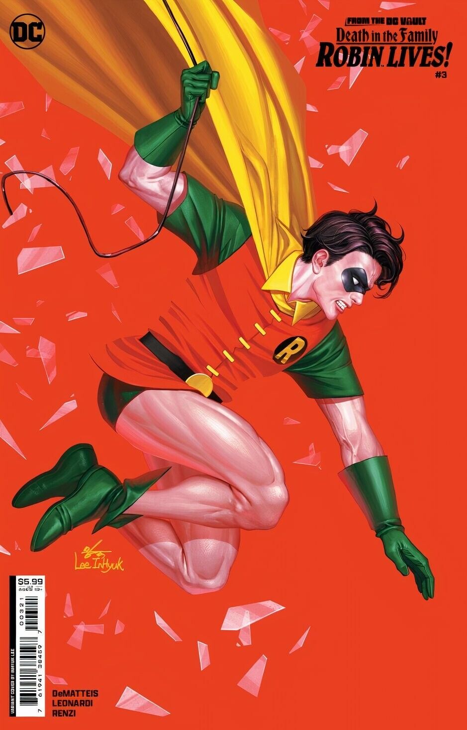 From the DC Vault of Death In The Family Robin Lives #3 Lee Variant (2024)