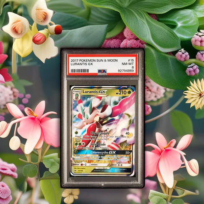 Pokemon Lurantis GX 15 Sun & Moon English Mint 8 (2017)