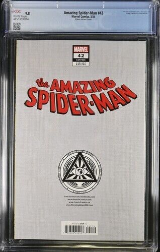 Amazing Spider-Man #42 Ejikure Variant Cover CGC 9.8 (2024)