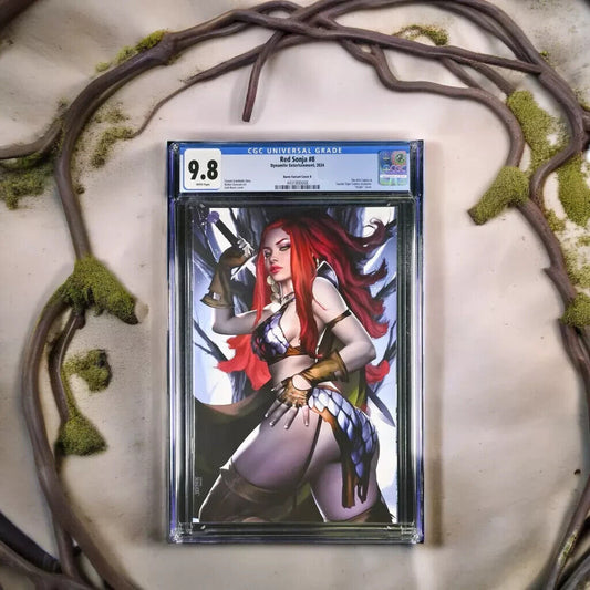 Red Sonja #8 Burns Variant Cover B CGC 9.8 (2024)