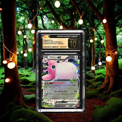 Pokemon Wigglytuff ex 040/165 Pokemon Card 151 - sv2a Japanese Pristine 10 2023