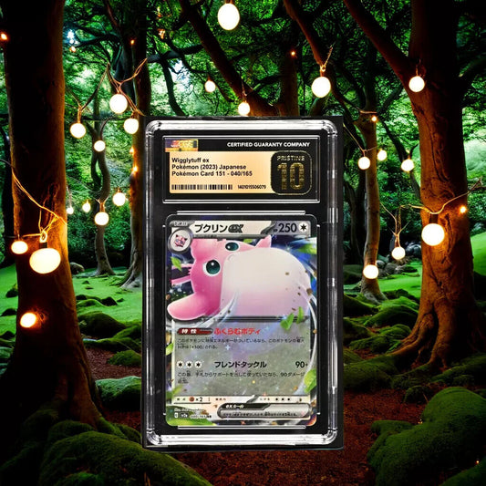 Pokemon Wigglytuff ex 040/165 Pokemon Card 151 - sv2a Japanese Pristine 10 2023