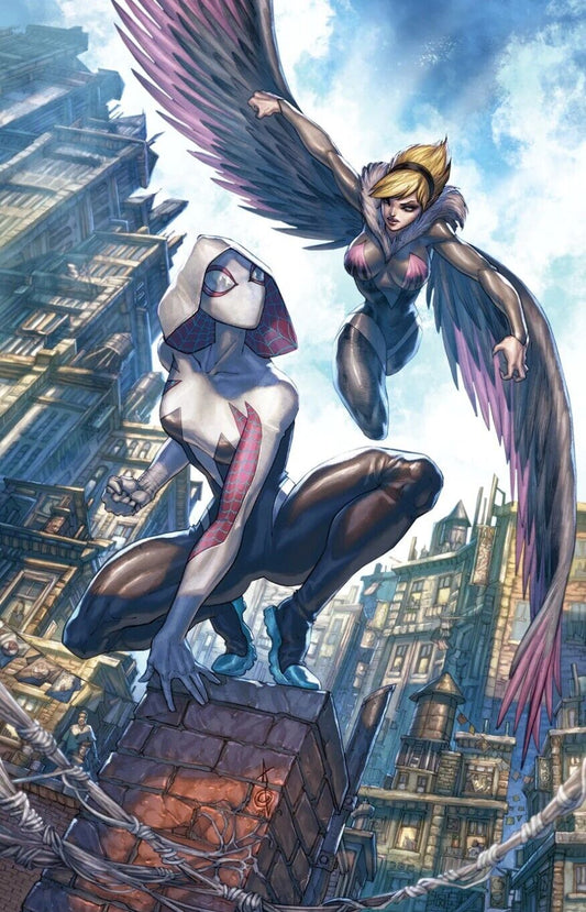 Spider-Gwen Shadow Clones-Issue#5 -Alan Quah Exclusive Virgin Variant NM+(2023)