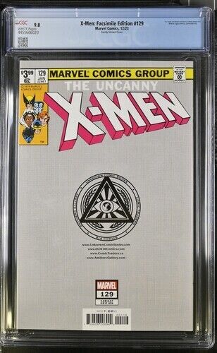 X-Men: Facsimile Edition #129 Szerdy Variant Cover CGC 9.8 (2023)