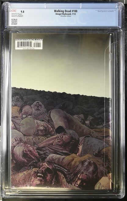 Walking Dead #100 Chromium Edition CGC 9.8 (2012)