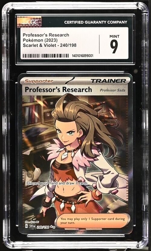 Pokemon Professor's Research 240/198 Scarlet & Violet - SV1EN English 9 (2023)