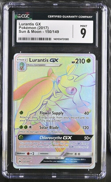 Pokemon Lurantis GX 150/149 Sun & Moon English Secret Rare 9 (2017)