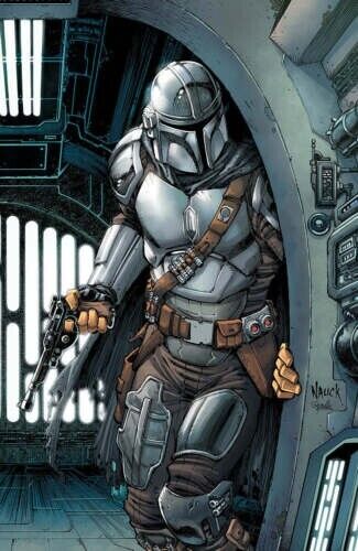 Star Wars: The Mandalorian - #3 - Unknown Comics Todd Nauck Virgin Variant NM+