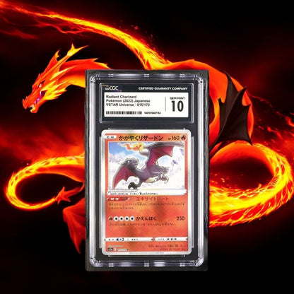 Pokemon Radiant Charizard 015/172 s12a Japanese Gem Mint 10 (2022)