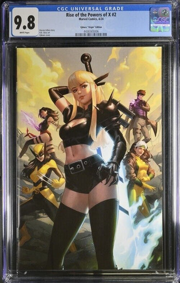 Rise of the Powers of X #2 Ejikure "Virgin" Edition CGC 9.8 (2024)