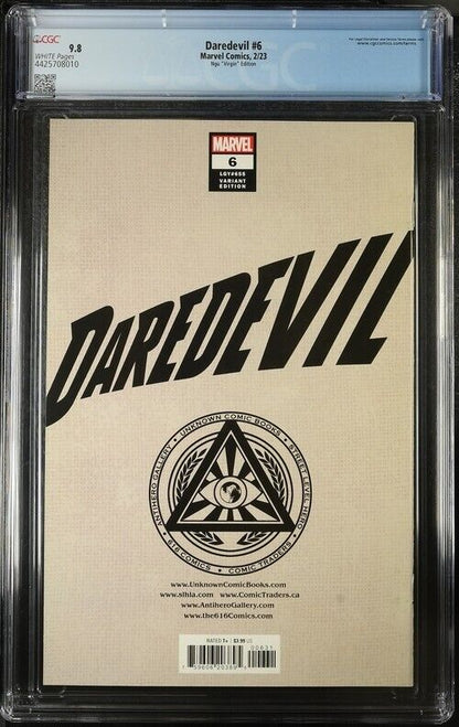 Daredevil #6 Ngu ""Virgin"" Edition CGC 9.8 (2023)