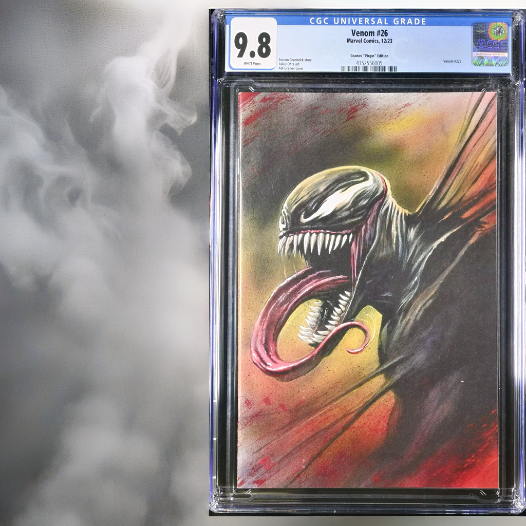 Venom #26 Granov ""Virgin"" Edition 1:100  CGC 9.8 (2023)